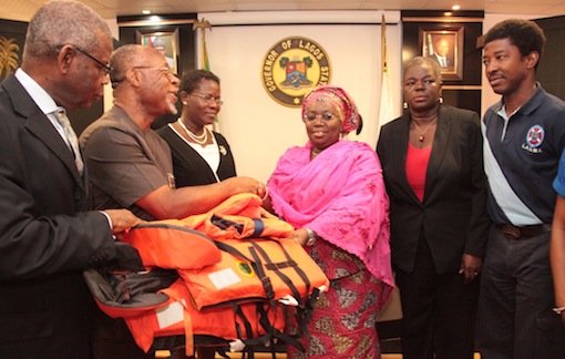 Life jackets donated to lagos state on World Safety Day Celebration